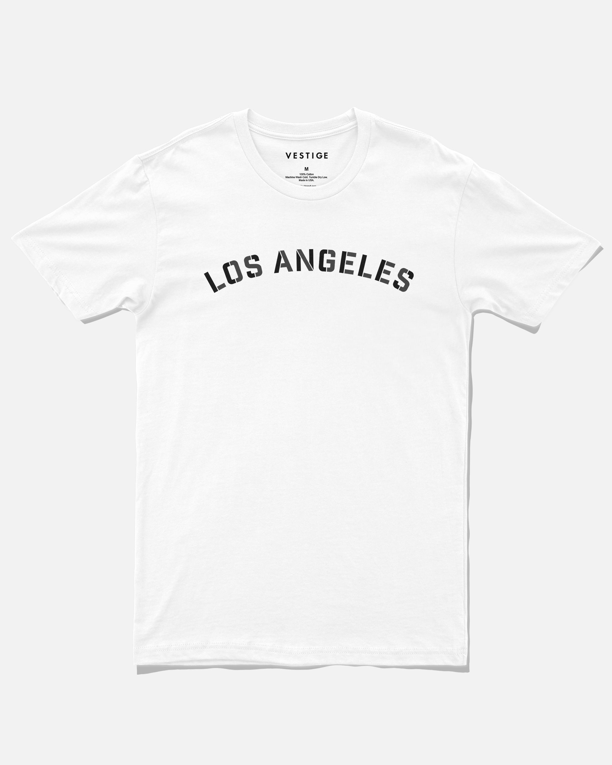 LOS ANGELES WHITE T-SHIRT