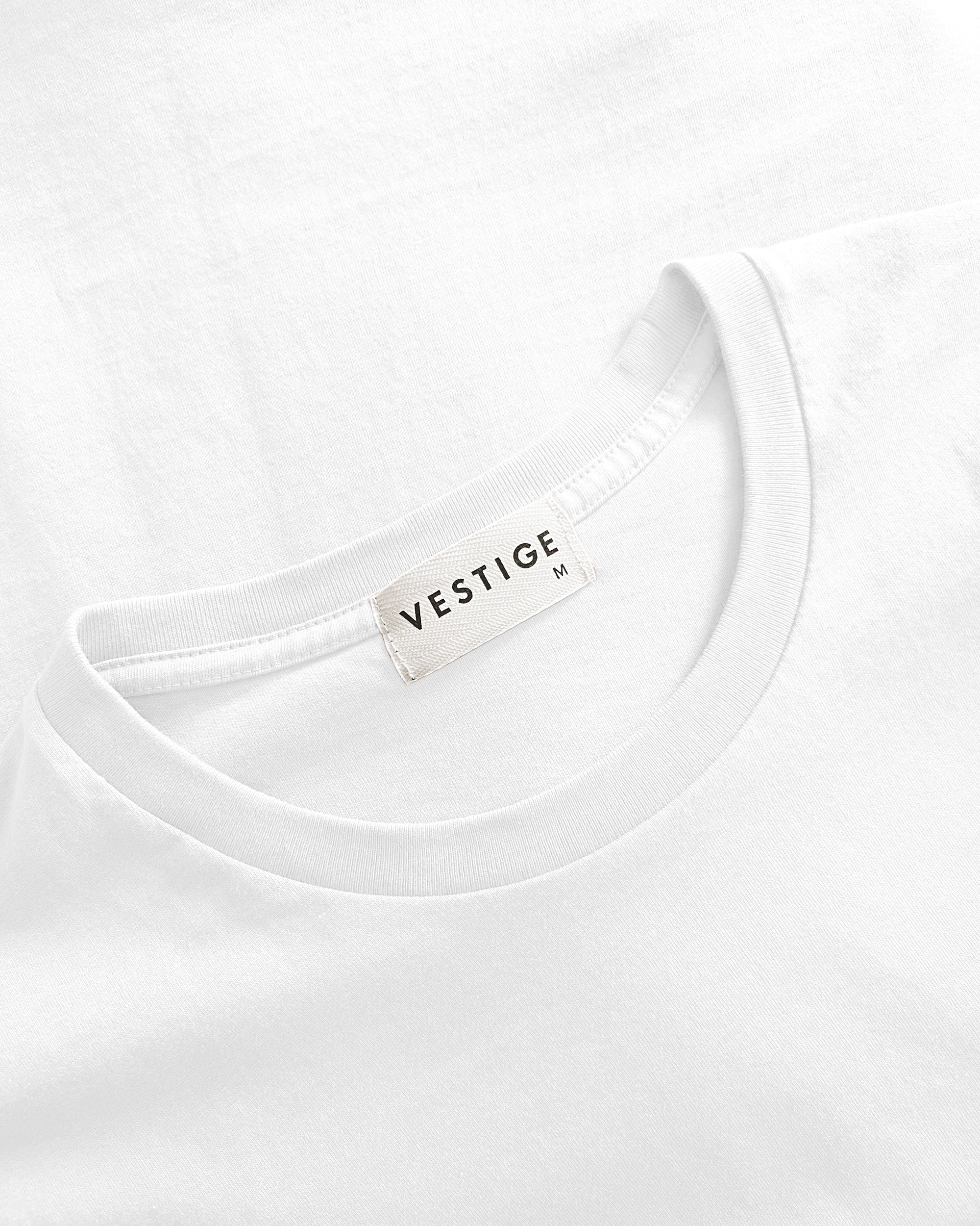 Sea Wave Tee, White – VESTIGE