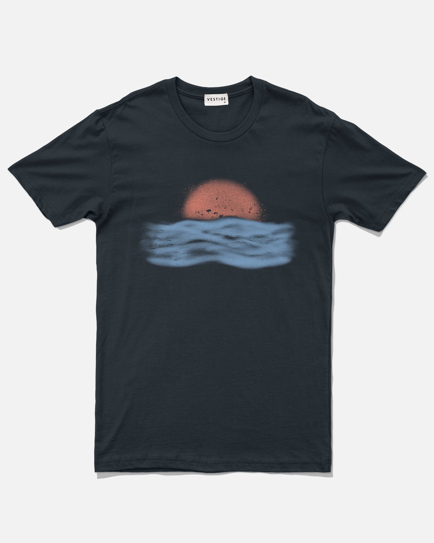 Sun Spray Tee, Navy